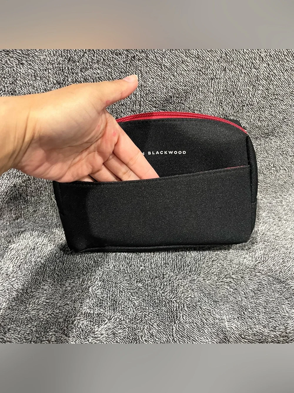 Brandon Blackwood American Airlines First Class Toiletry Bag